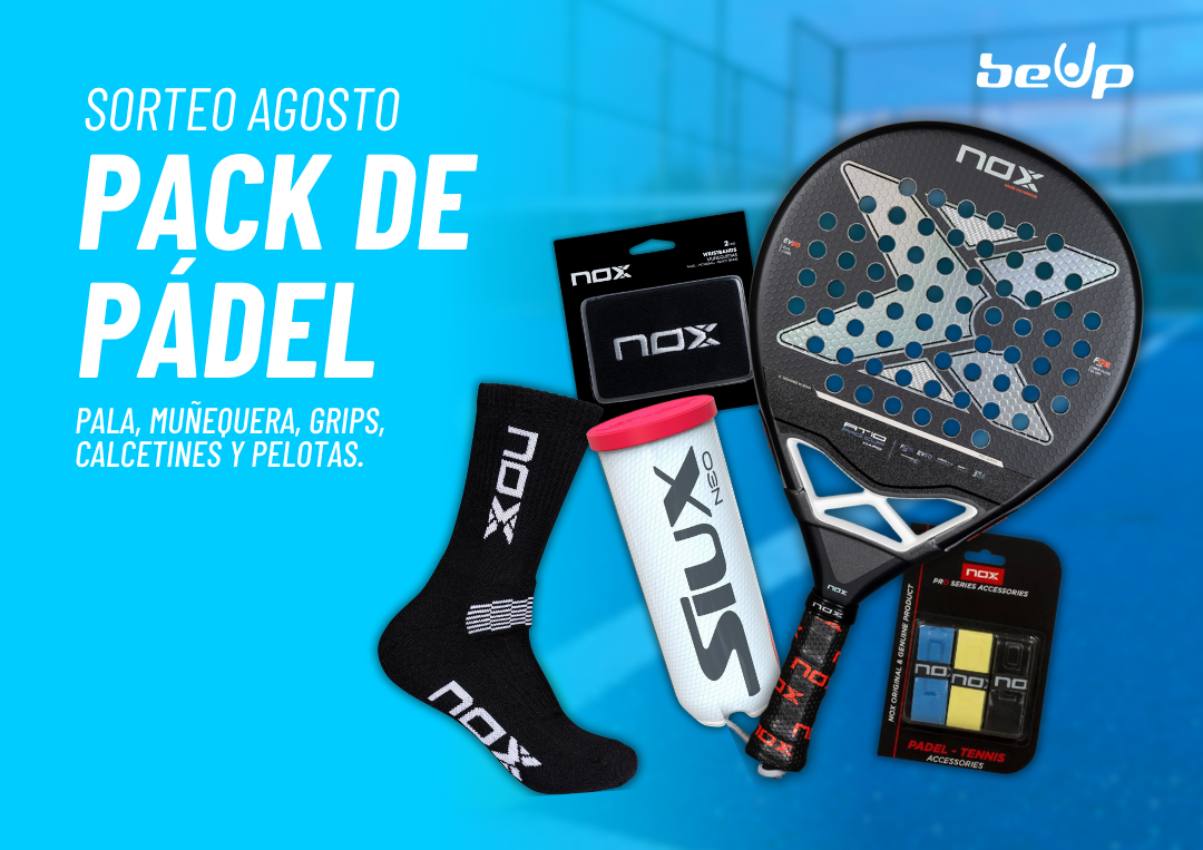 ¡SORTEO PACK DE PÁDEL!